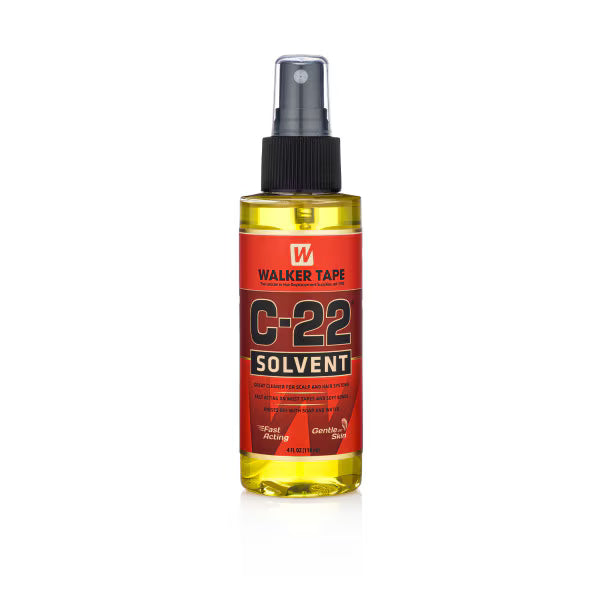 C22 Solvent Walker Tape adhesive remover for wigs and hair systems gentle citrus formula